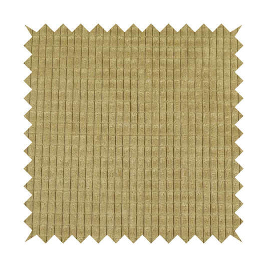 Light Beige Colour Soft Corduroy Brick Effect Upholstery Fabric BP170116-42