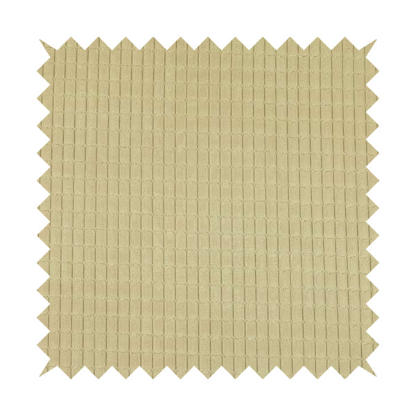 Dark Cream Colour Soft Corduroy Brick Effect Upholstery Fabric BP170116-44