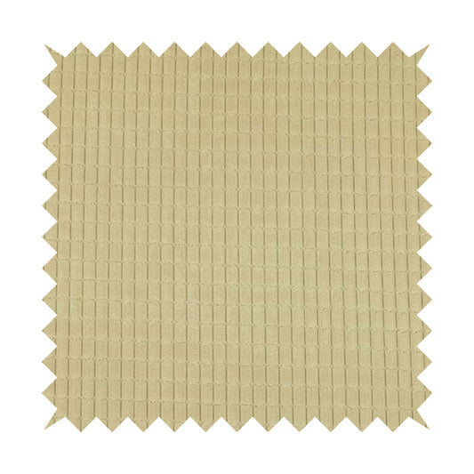 Dark Cream Colour Soft Corduroy Brick Effect Upholstery Fabric BP170116-44