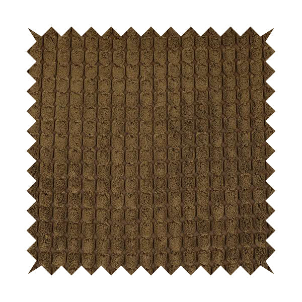 Soft Pom Pom Style Chunky Corduroy Fabric In Dark Mocha Brown Colour Super Jumbo Cord BP170116-51