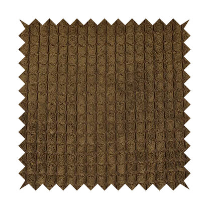 Soft Pom Pom Style Chunky Corduroy Fabric In Dark Mocha Brown Colour Super Jumbo Cord BP170116-51