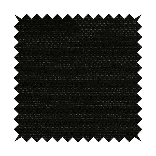 Black Colour Woven Hopsack Soft Upholstery Fabric BP170116-53