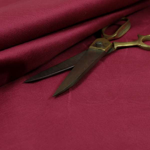 Dark Pink Colour Soft Velvet Upholstery Fabric In Embossed Self Pattern Design BP260116-51