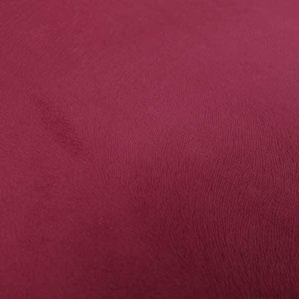 Dark Pink Colour Soft Velvet Upholstery Fabric In Embossed Self Pattern Design BP260116-51