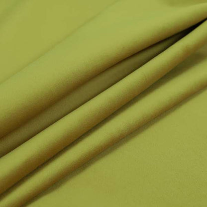 Olive Green Colour Soft Velvet Upholstery Fabric In Embossed Self Pattern Design BP260116-55