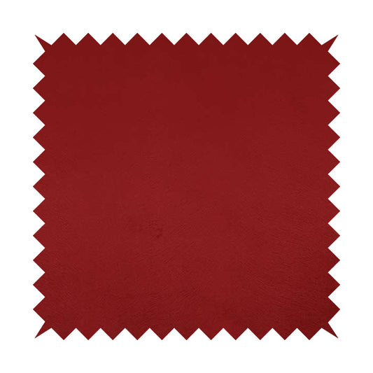 Red Colour Soft Velvet Upholstery Fabric In Embossed Self Pattern Design BP260116-68