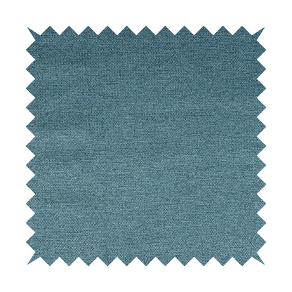 Bahamas Textured Chenille Upholstery Furnishing Fabric In Blue - Roman Blinds