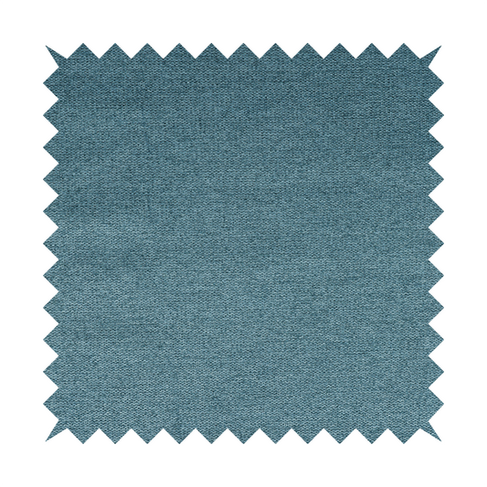 Bahamas Textured Chenille Upholstery Furnishing Fabric In Blue