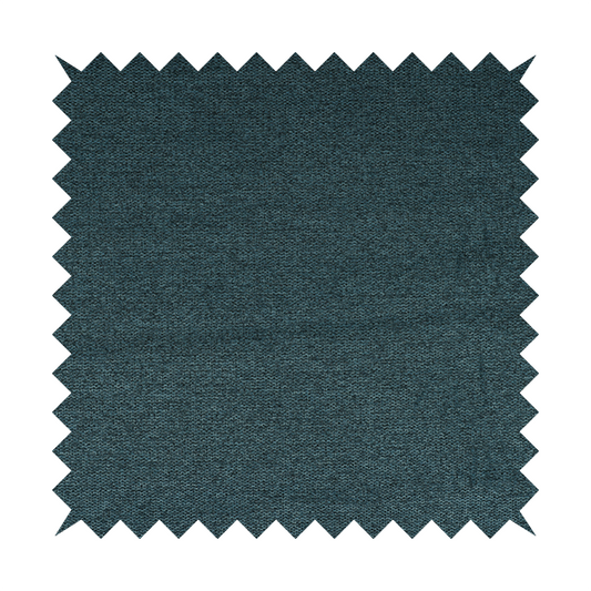 Bahamas Textured Chenille Upholstery Furnishing Fabric In Navy Blue