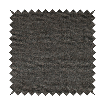 Bahamas Textured Chenille Upholstery Furnishing Fabric In Dark Brown - Made To Measure Curtains