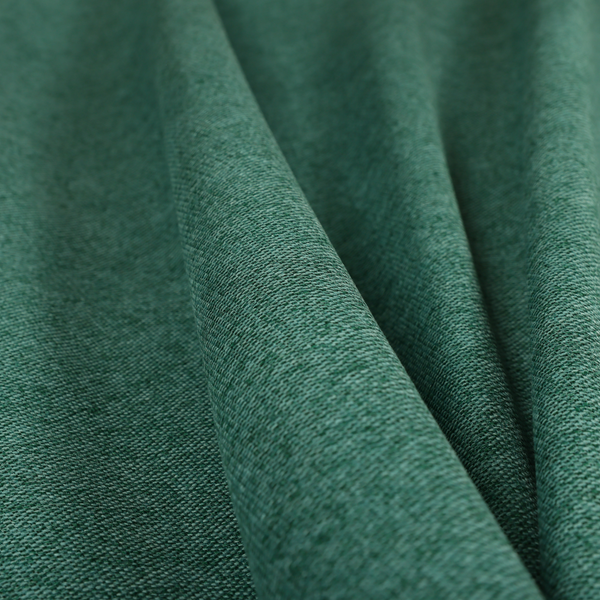 Bahamas Textured Chenille Upholstery Furnishing Fabric In Teal - Roman Blinds