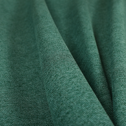 Bahamas Textured Chenille Upholstery Furnishing Fabric In Teal - Roman Blinds