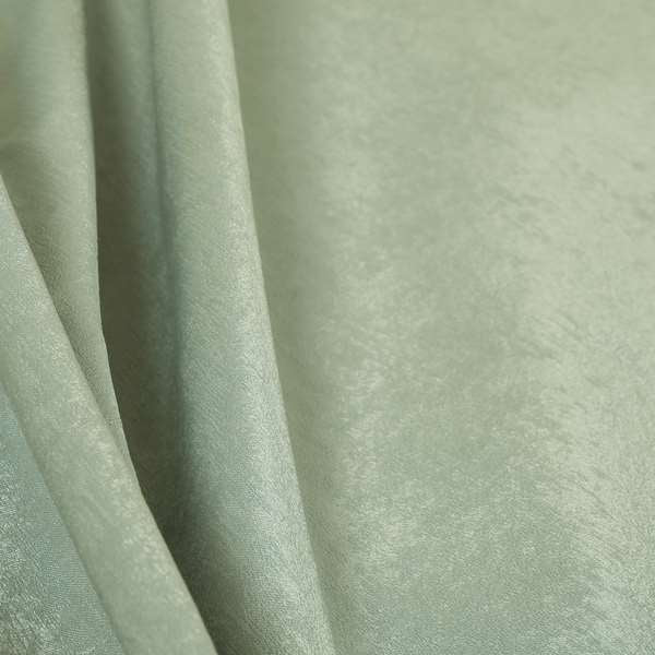 Bellevue Brushed Chenille Flat Weave Plain Upholstery Fabric In Silver - Roman Blinds