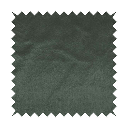 Bellevue Brushed Chenille Flat Weave Plain Upholstery Fabric In Grey - Handmade Cushions