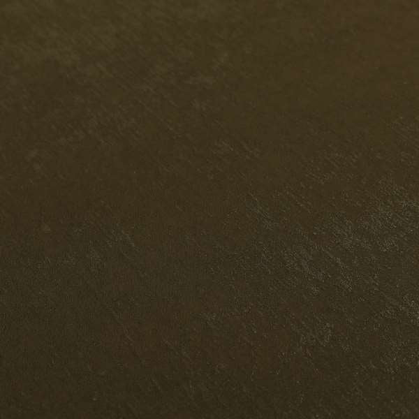 Bellevue Brushed Chenille Flat Weave Plain Upholstery Fabric In Brown