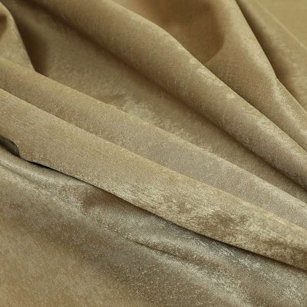 Bellevue Brushed Chenille Flat Weave Plain Upholstery Fabric In Bronze Brown - Handmade Cushions