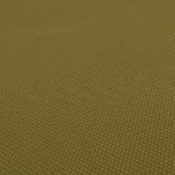Bhopal Soft Textured Yellow Coloured Plain Velour Pile Upholstery Fabric - Roman Blinds