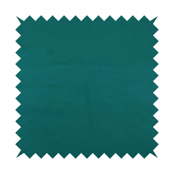 Bhopal Soft Textured Teal Coloured Plain Velour Pile Upholstery Fabric - Roman Blinds