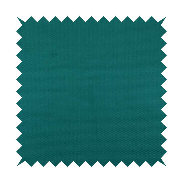 Bhopal Soft Textured Teal Coloured Plain Velour Pile Upholstery Fabric - Handmade Cushions