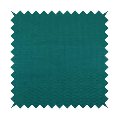 Bhopal Soft Textured Teal Coloured Plain Velour Pile Upholstery Fabric - Handmade Cushions