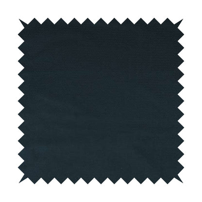 Bhopal Soft Textured Navy Blue Coloured Plain Velour Pile Upholstery Fabric