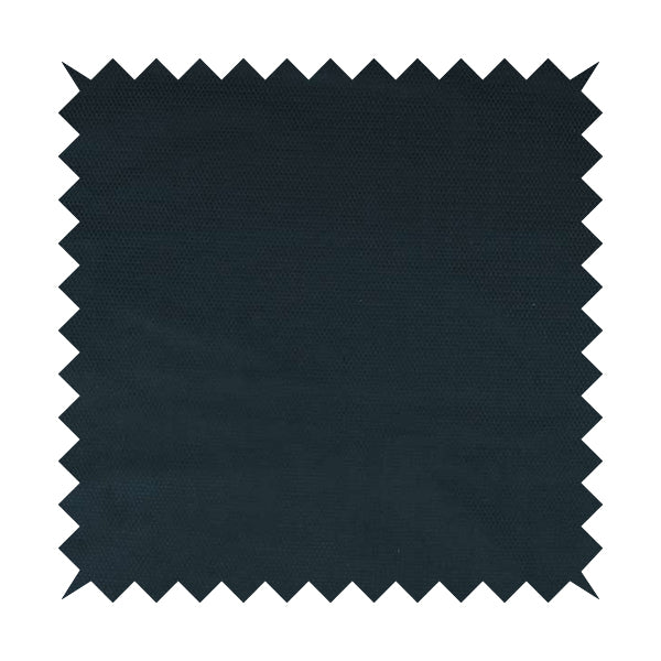 Bhopal Soft Textured Navy Blue Coloured Plain Velour Pile Upholstery Fabric - Handmade Cushions