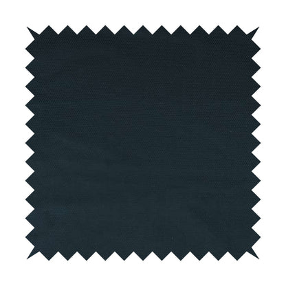 Bhopal Soft Textured Navy Blue Coloured Plain Velour Pile Upholstery Fabric - Handmade Cushions