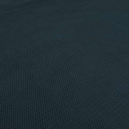 Bhopal Soft Textured Navy Blue Coloured Plain Velour Pile Upholstery Fabric - Roman Blinds