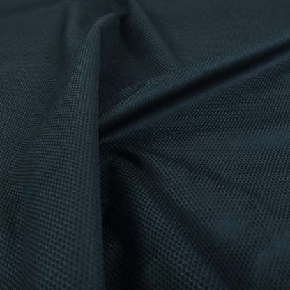 Bhopal Soft Textured Navy Blue Coloured Plain Velour Pile Upholstery Fabric - Made To Measure Curtains