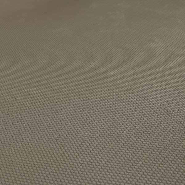 Bhopal Soft Textured Silver Coloured Plain Velour Pile Upholstery Fabric - Roman Blinds