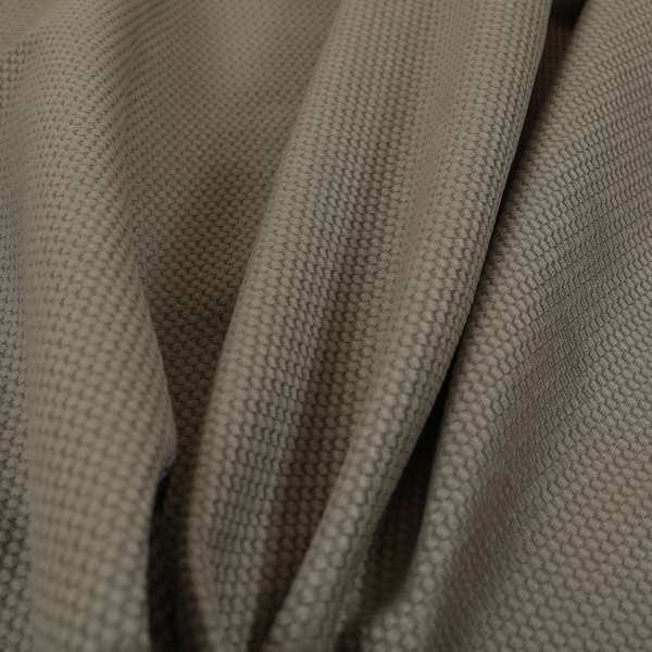 Bhopal Soft Textured Silver Coloured Plain Velour Pile Upholstery Fabric - Made To Measure Curtains