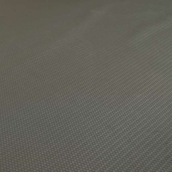 Bhopal Soft Textured Grey Coloured Plain Velour Pile Upholstery Fabric - Roman Blinds