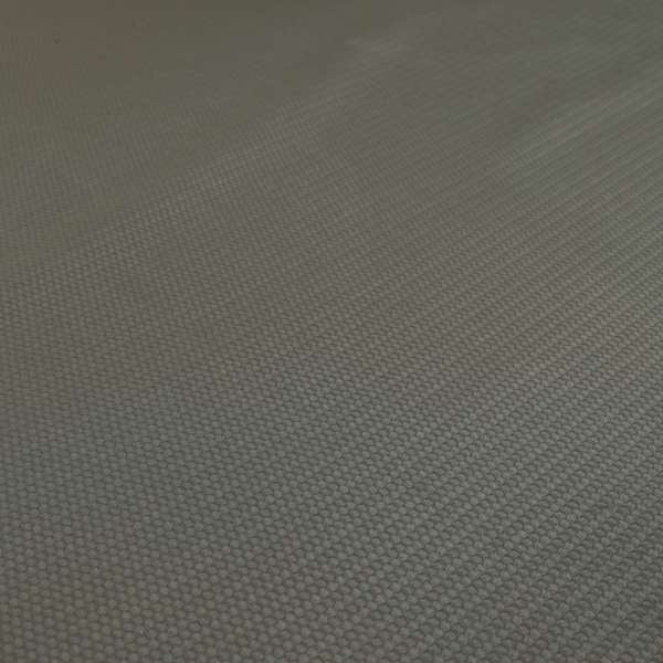 Bhopal Soft Textured Grey Coloured Plain Velour Pile Upholstery Fabric