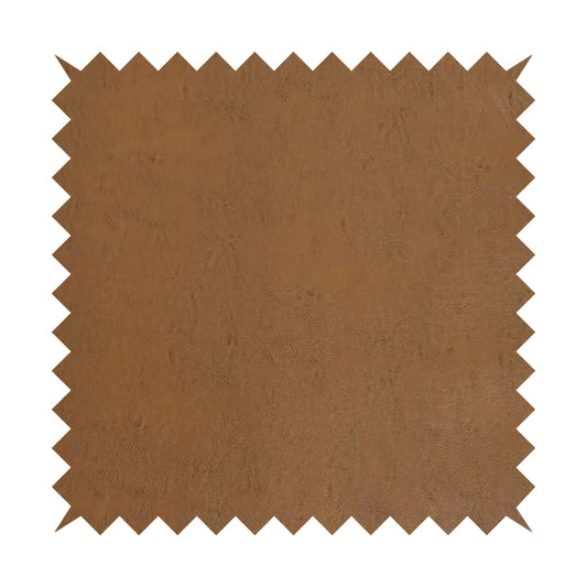 Faux Leather Bicast Tan Colour Heritage Aged Effect Look Upholstery Fabric