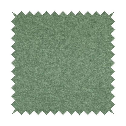 Boho Quilted Effect Soft Textured Chenille Upholstery Fabric Green Colour - Roman Blinds