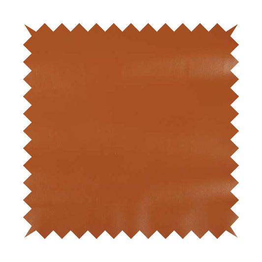 Bologna Eco Leather Bonded Smooth Matt Skin Finish Orange Colour Upholstery Material