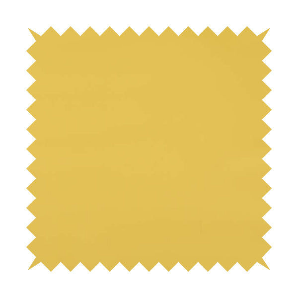 Bologna Eco Leather Bonded Smooth Matt Skin Finish Yellow Colour Upholstery Material