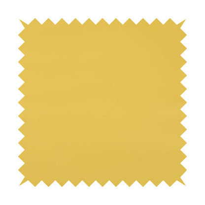 Bologna Eco Leather Bonded Smooth Matt Skin Finish Yellow Colour Upholstery Material