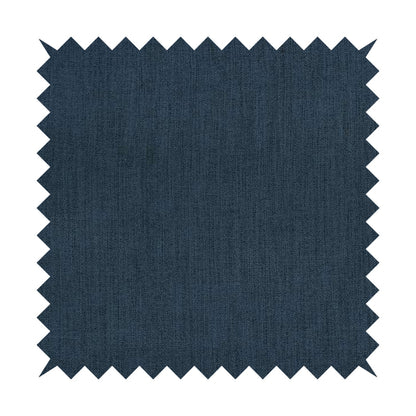 Bombay Soft Fine Faux Wool Effect Chenille Upholstery Furnishings Fabric Navy Blue Colour