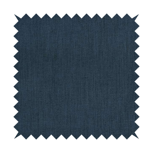 Bombay Soft Fine Faux Wool Effect Chenille Upholstery Furnishings Fabric Navy Blue Colour