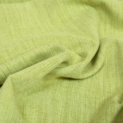 Bombay Soft Fine Faux Wool Effect Chenille Upholstery Furnishings Fabric Green Grass Colour