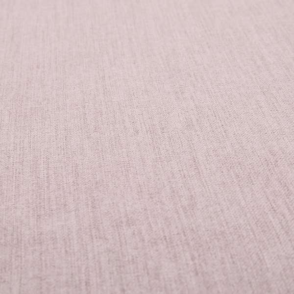 Bombay Soft Fine Faux Wool Effect Chenille Upholstery Furnishings Fabric Baby Pink Colour