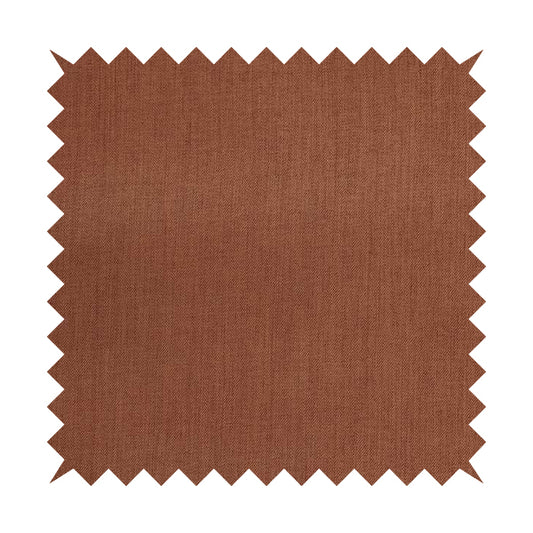 Bombay Soft Fine Faux Wool Effect Chenille Upholstery Furnishings Fabric Orange Colour