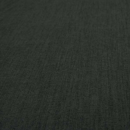 Bombay Soft Fine Faux Wool Effect Chenille Upholstery Furnishings Fabric Charcoal Grey Colour