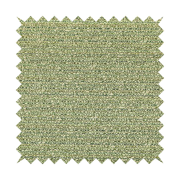 Comfy Chenille Textured Buzz Semi Plain Pattern Upholstery Fabric In Green - Roman Blinds