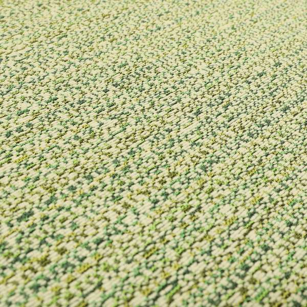 Comfy Chenille Textured Buzz Semi Plain Pattern Upholstery Fabric In Green - Roman Blinds