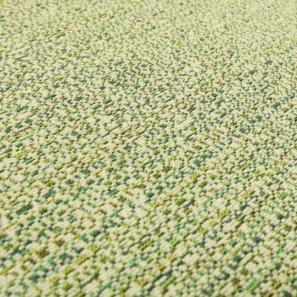 Comfy Chenille Textured Buzz Semi Plain Pattern Upholstery Fabric In Green - Handmade Cushions