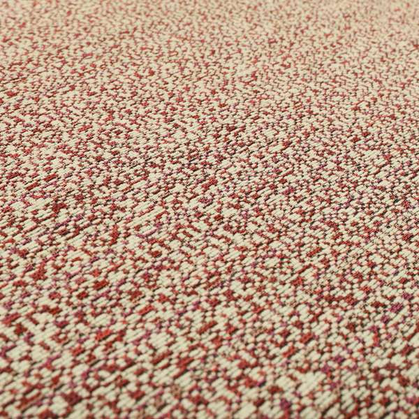 Comfy Chenille Textured Buzz Semi Plain Pattern Upholstery Fabric In Pink - Made To Measure Curtains