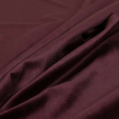 Poppy Soothing Velour Velvet Upholstery Furnishing Purple Fabric CTR-1028 - Roman Blinds