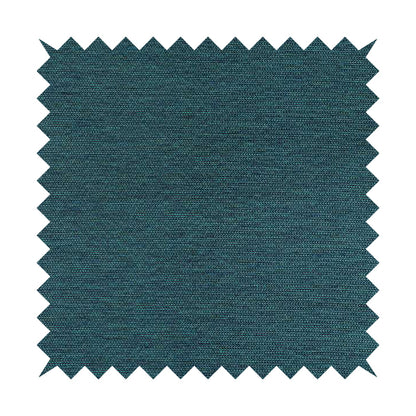 Metropolitan Collection Plain Chenille Smooth Textured Teal Blue Colour Upholstery Fabric CTR-103 - Made To Measure Curtains